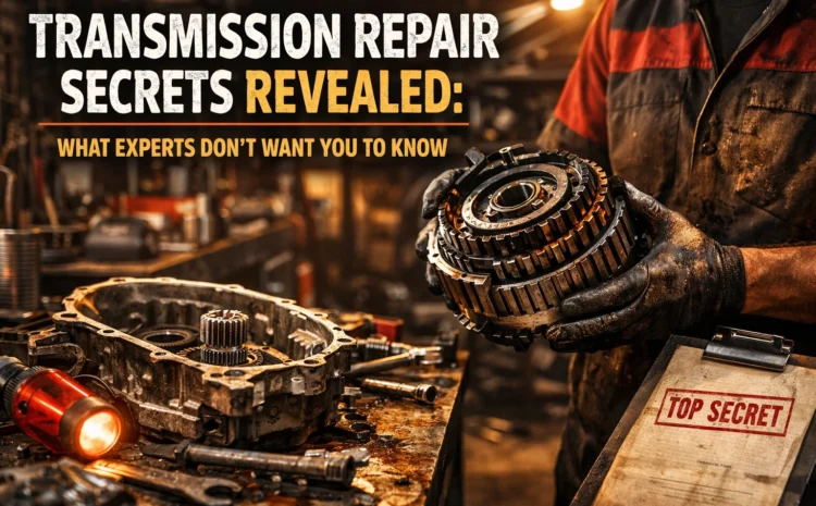  Transmission Repair Secrets Revealed: What Experts Don’t Want You to Know